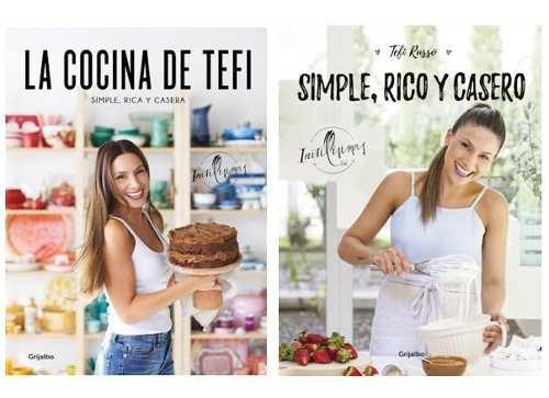 Pack Cocina De Tefi Russo + Simple, Rico Y Casero (2 Libros)