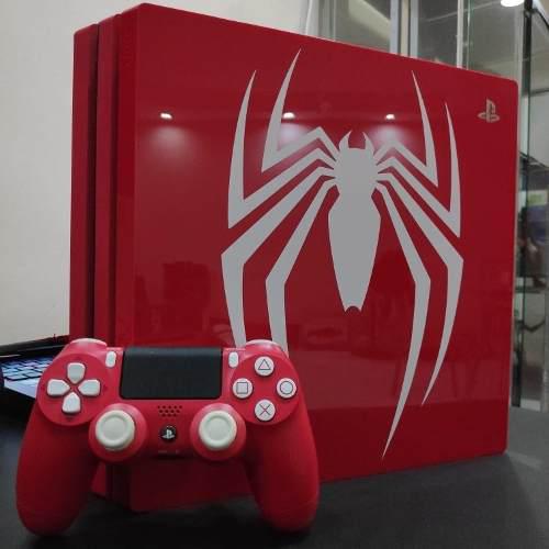 Ps4 Pro Edición Spiderman (incluye Juego Físico)