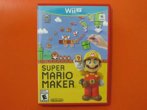 Super Mario Maker Original Nintendo Wii U Ntsc