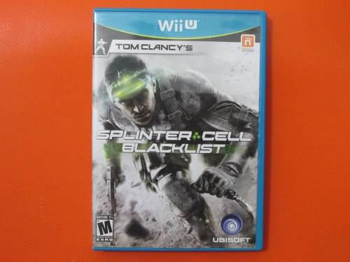 Tom Clancy's Slpinter Cell Blacklist Nintendo Wii U Ntsc