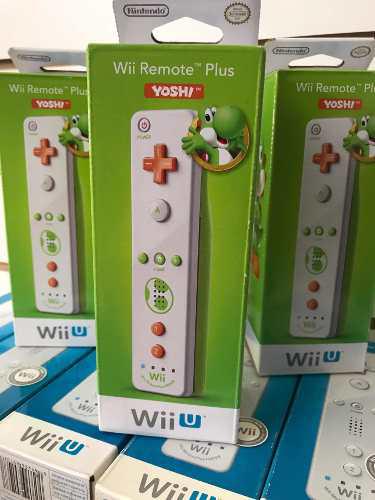 Wii Remote Plus Yoshi Edition Nintendo Original Nuevo Wii U