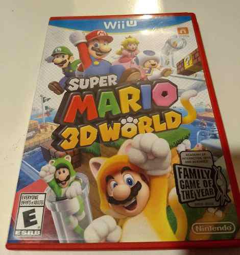 Wii U - Super Mario 3d World - Disco Físico - Extreme Gamer