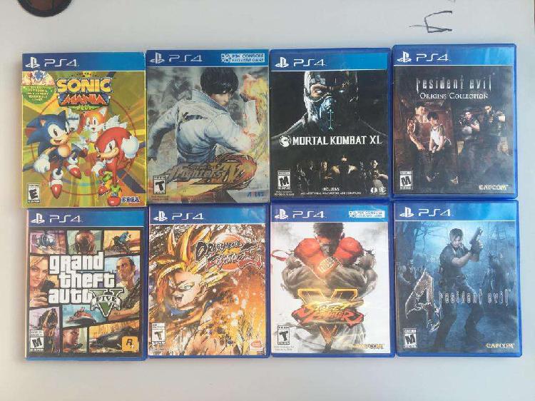 juegos PS4 fisicos originales play 4 ACEPTO TARJETAS