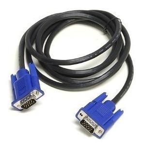 Cable Vga 5 Mts Monitor Doble Filtro Macho Proyector Lcd Pc