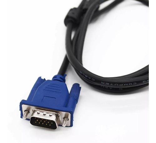 Cable Vga Vga 3m Macho Filtro Lcd Proyector Pc Monitor