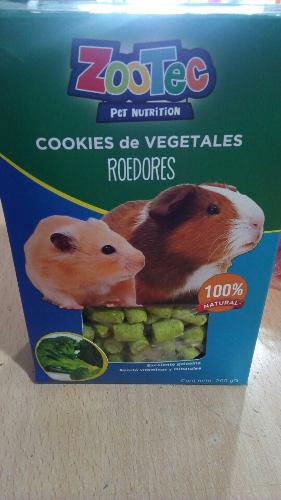Cookies De Vegetales Para Roedores.zootec