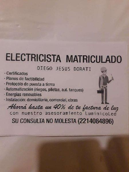 Electricista Matriculado Urgencias 24hs