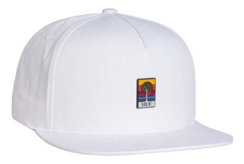 Gorra Huf Blanca Palm Snapback Hat Importada 100% Original