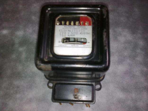 Medidor de corriente eléctrica CA, para uso domiciliario