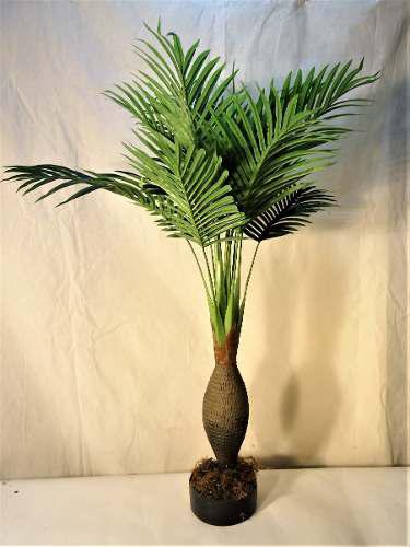 Planta Artificial - Mini Palm Bottle - Regalosdeco