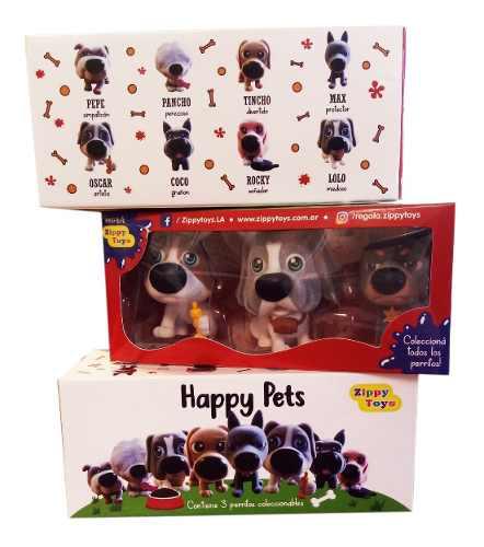 3 Cajas Coleccion De Happy Pets, Tene La Familia Completa!