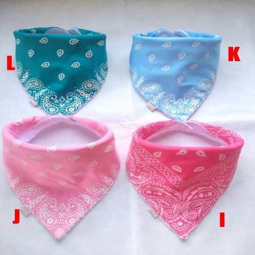 Baberos De Pañuelos Bandanas X 3 Unidades