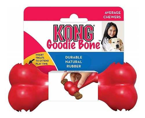 Kong Classic Goodie Bone Medium Juguetes Rellenable Perros