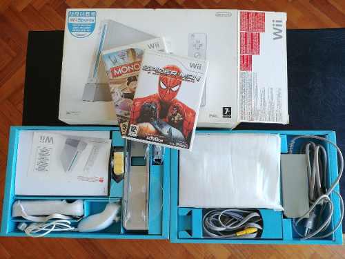 Nintendo Wii + Nunchuck + Juegos De Regalo