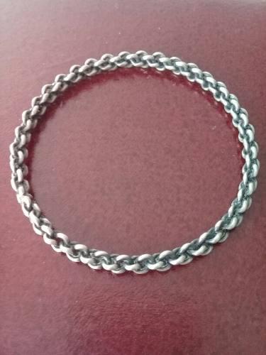 Pulsera De Plata. Esclava