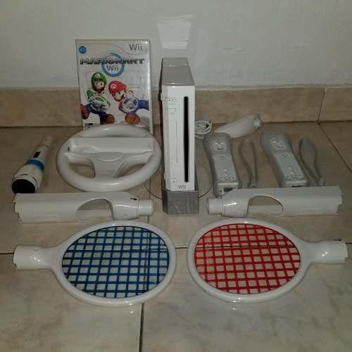 Wii Completa + Accesorios + Juego + Envío Gratis!