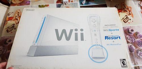 Wii Nintedo Usada En Perfecto Estado Completa