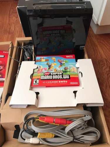 Wii Super Mario Bros. Toda Completa En Caja.