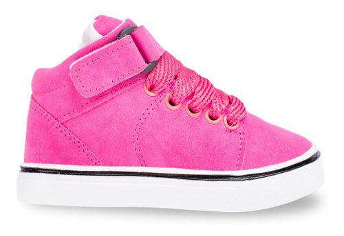 Zapatilla Botita Para Bebes Fucsia, Talles Del 17 Al 26