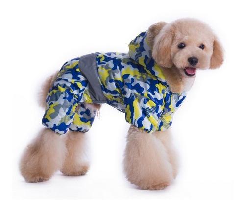 Buzo Campera Capucha Impermeable Corderito Perros Pequeños