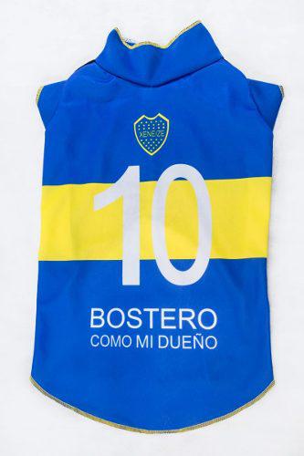 Camiseta Club Atlético Boca Juniors Para Perro Talles 2 Y 3