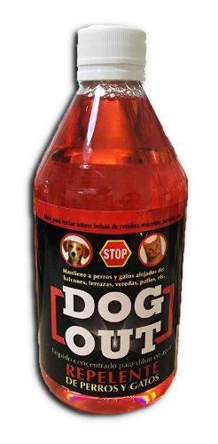 Dog Out Repelente Liquido Perros Gatos Ahuentador 500 Cc