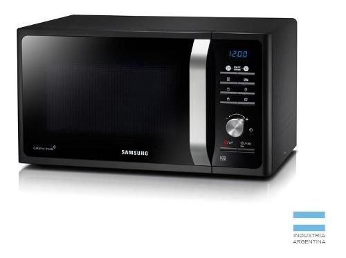 Microondas Samsung 23lts 800w Mg23 Negro