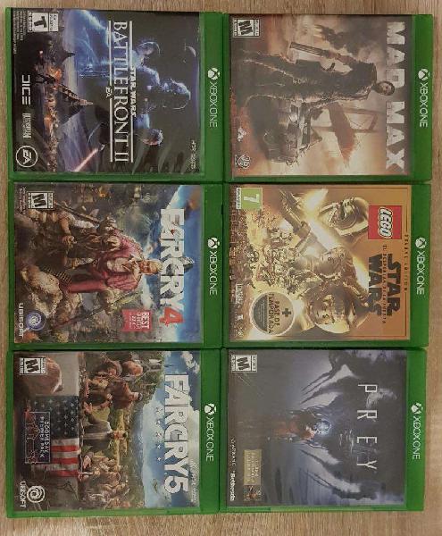 Pack de 5 juegos para Xbox One