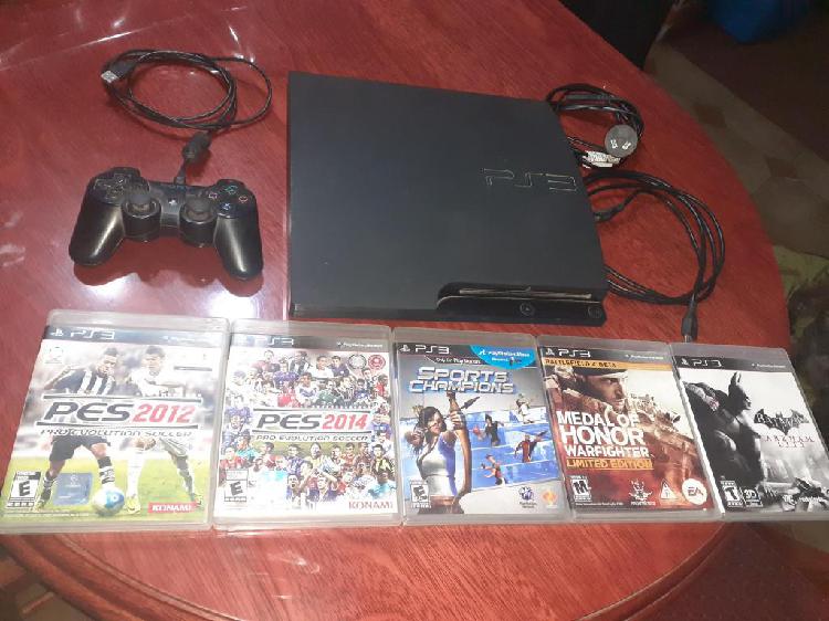 PlayStation 3 Completa 150gb joystick juegos