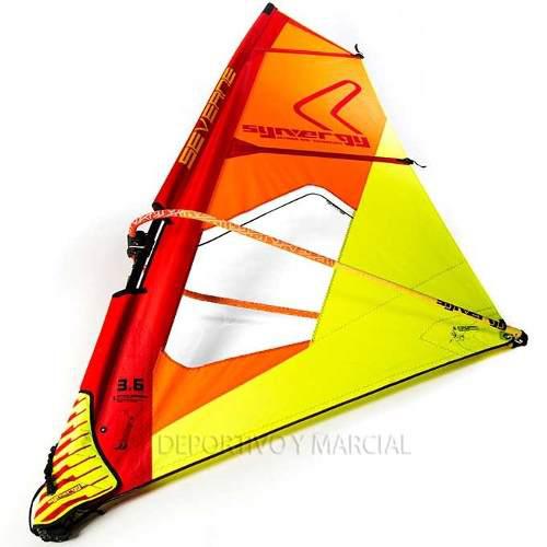 Vela Windsurf Completa 2.6 Severne 2017 Synergy Mastil Botav