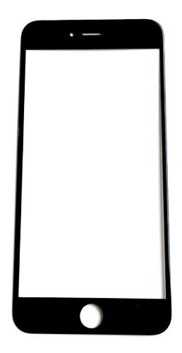 Vidrio Pantalla Repuesto iPhone 6 6s Glass Negro Blanco