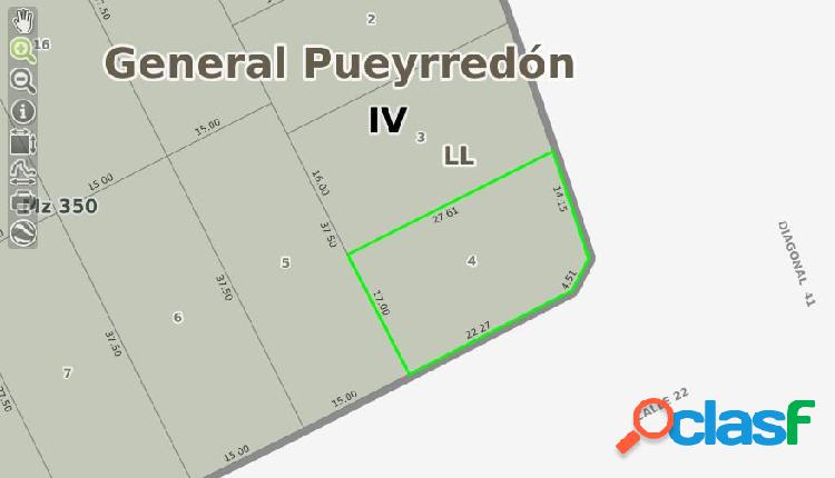 LOTE EN VENTA EN MARQUESADO 440M2