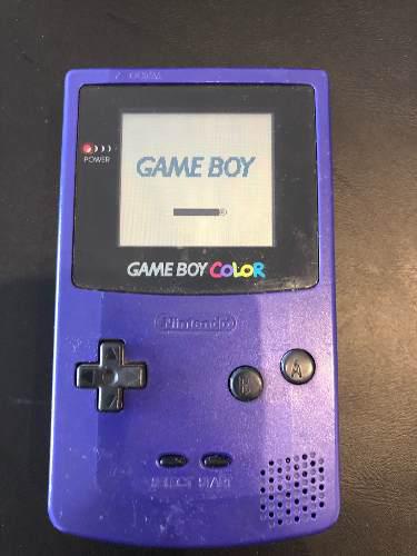 Game Boy Color Violeta+ Juego Pokemon Special Pikachu Ed