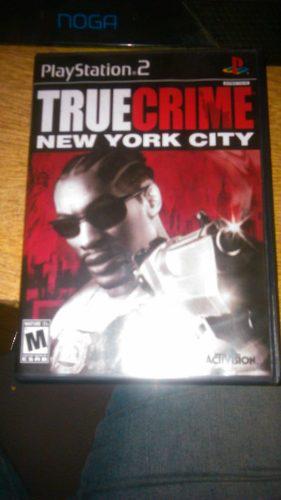 Juego De Play 2 Original De True Crime New York City