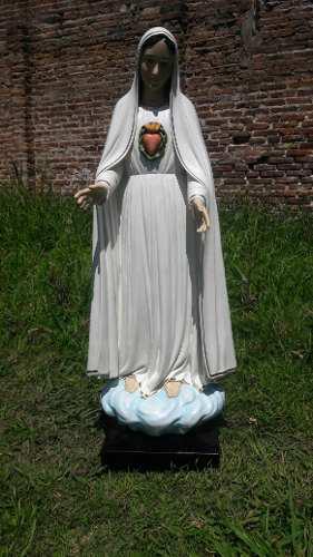 Imagen De La Virgen De Fátima De 1.10 Mtros