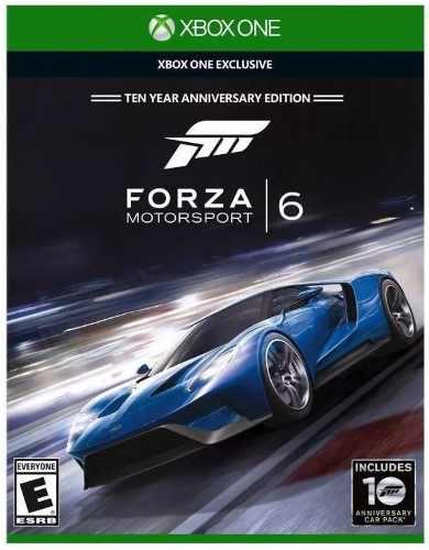 Juego Forza Motorsport 6 Fisico Aniversario Para Xbox One