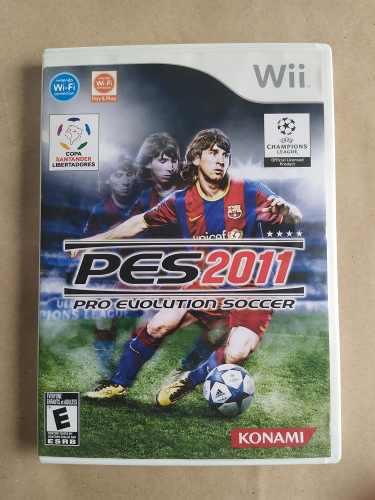 Juego Pes 2011 - Pro Evolution Soccer Original Wii Y Wii U