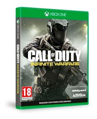 Juego Xbox One Call Of Duty Infinite Warfare Disco Fisico Nu
