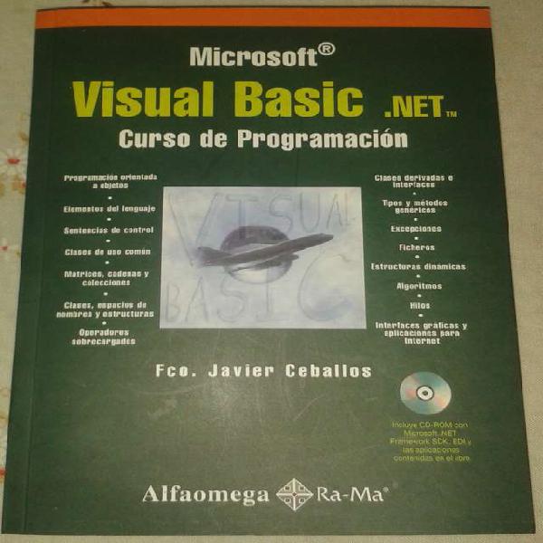 Libro de visual basic.net en Montserrat