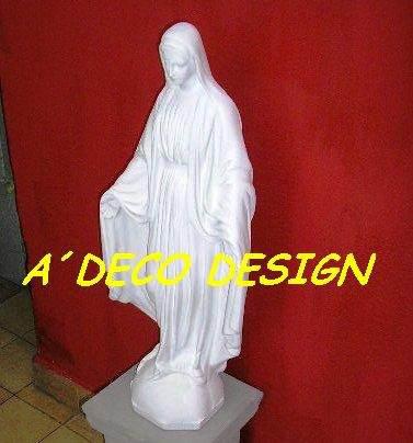 Virgen Milagrosa 0.75 Imagen Religiosa Estatua