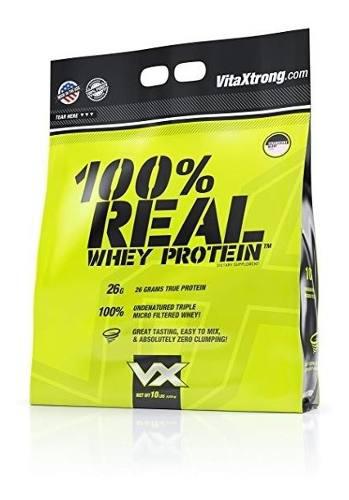 100% Real Whey Protein 10 Lbs Vx Importada + Shaker Regalo!!