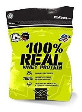 100% Real Whey Protein 2 Lbs Vx Importada + Shaker