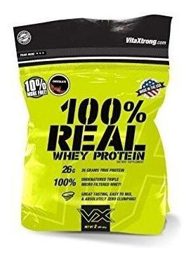 100% Real Whey Protein 2 Lbs Vx Importada + Shaker Regalo!!