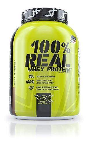 100% Real Whey Protein 5 Lbs Vx Importada + Shaker Regalo!!