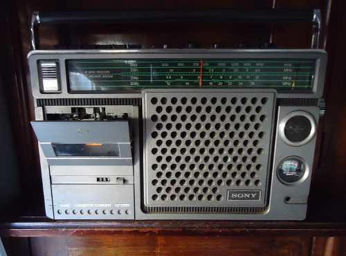 Antiguo Radio Grabador Sony Japan 1975- Revisar Casset