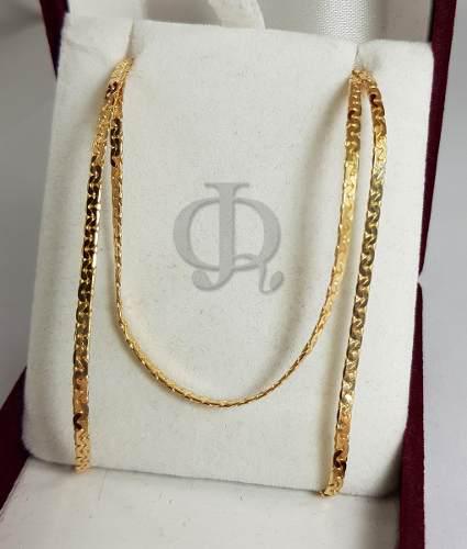 Cadena Oro 18k Paris Maciza 9,4grs 60cm Garantia Jr Joyas