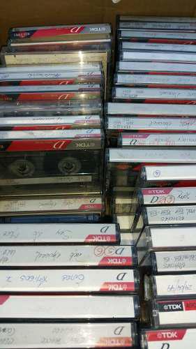 Casette Tdk O Sony Audio Usados X 25 Unidades En La Plata