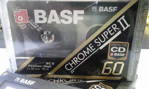 Cassette Basf C60 Virgen Super Cromo