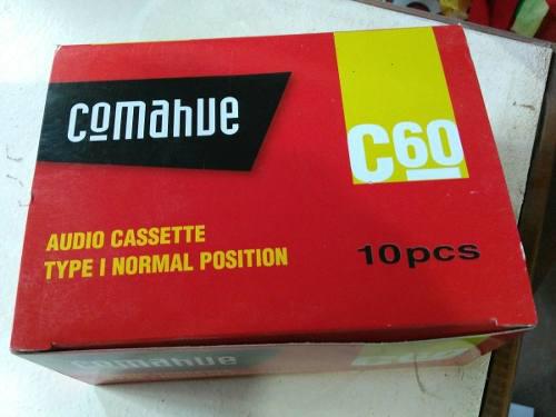 Cassette Comahue C60 - Caja De 10 Unidades