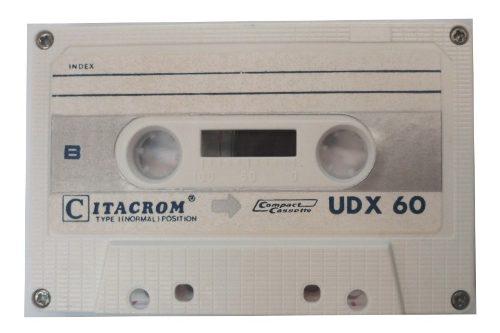 Cassette De Audio 60 M Citacrom Con Tornillos Sin Caja E3520
